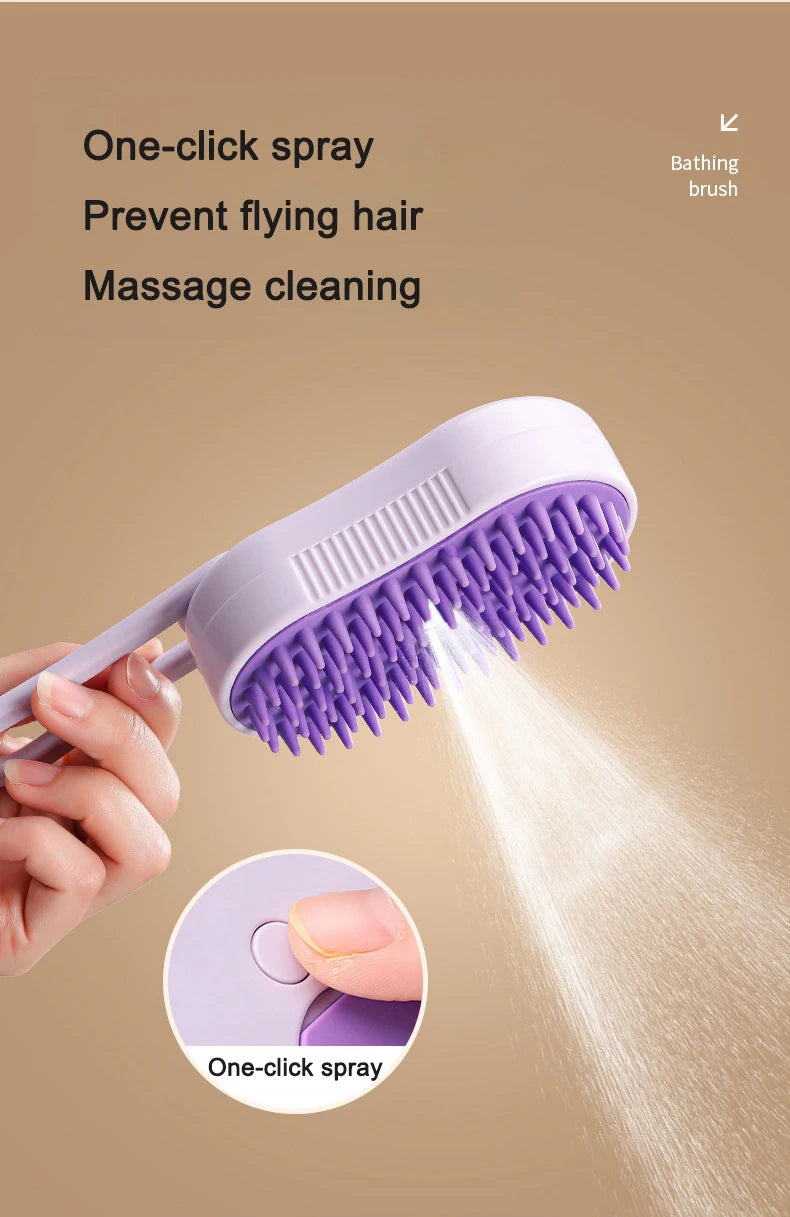 3-in-1 Pet Grooming Brush