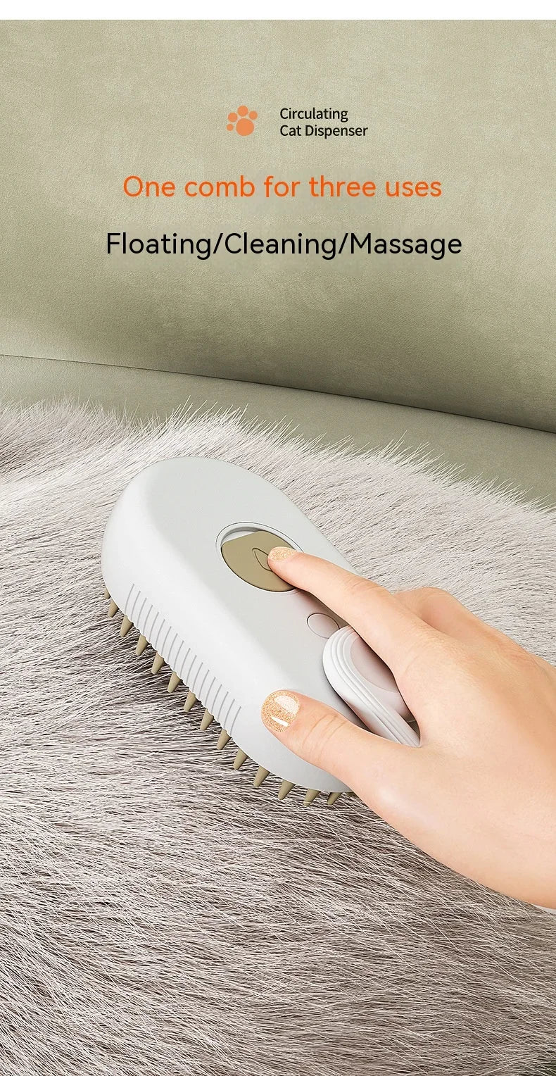 3-in-1 Pet Grooming Brush