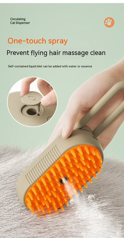 3-in-1 Pet Grooming Brush