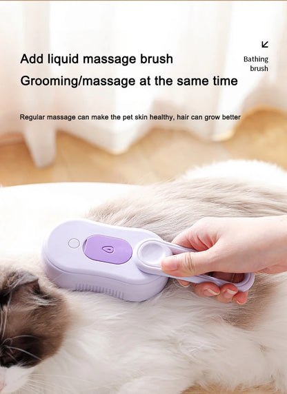 3-in-1 Pet Grooming Brush
