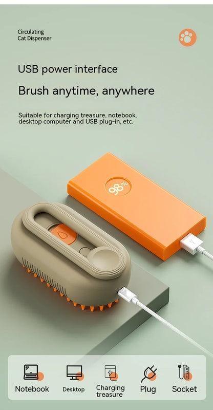 3-in-1 Pet Grooming Brush