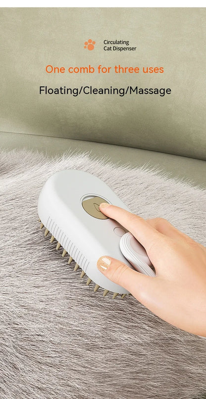 3-in-1 Pet Grooming Brush